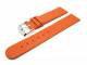 Uhrenarmband 18mm orange fein perforiert (Schlie�enansto� 18 mm)