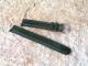 Uhrenarmband 16mm dunkelgr�n gef�ttert