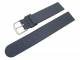 Uhrenarmband 18mm dunkelblau flach glatt (Schlie�enansto� 18 mm)