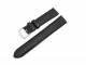 Uhrenarmband 18mm schwarz Teju-Pr�gung (Schlie�enansto� 16 mm)