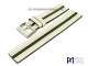 Uhrenarmband 22mm creme/schwarz sportlich von Piero Magli (Schlie�enansto� 22 mm)