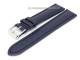 TOP: Uhrenarmband 20mm dunkelblau glatt abgen�ht (Schlie�enansto� 18 mm)