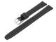 Uhrenarmband 10mm schwarz Jacar Louisiana Pr�gung matt