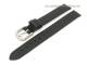 Uhrenarmband XL 14mm schwarz TITAN-Schlie�e glatte Oberfl�che ohne Naht