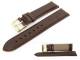 Uhrenarmband 18mm dunkelbraun \
