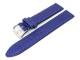 Uhrenarmband 16mm blau glatte Oberfl�che abgen�ht