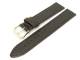 Uhrenarmband 16mm dunkelbraun glatte Oberfl�che abgen�ht