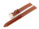 Uhrenarmband XL 14mm braun Kroko-Pr�gung (Caiman) gl�nzend