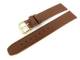 Uhrenarmband 16mm mittelbraun glatte Oberfl�che Sattelleder