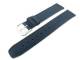 Uhrenarmband 18mm dunkelblau glatte Oberfl�che Sattelleder