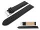 Uhrenarmband XL 22mm schwarz B�ffelnarbung sehr robust