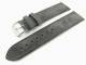 Uhrenarmband 20mm grau Soft-Kalb leichter Antik-Look