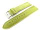 Uhrenarmband 24mm hellgr�n Soft-Kalb leichter Antik-Look