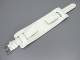 Uhrenarmband 18mm wei� mit Lederunterlage Alligator-Pr�gung