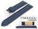 Uhrenarmband 20mm dunkelblau gepolstert von Marcco