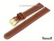 Uhrenarmband 14mm braun Sattelleder wei�e Naht von Eichm�ller