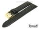 Uhrenarmband 18mm schwarz Sattelleder glatt von Eichm�ller