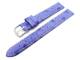 Uhrenarmband 14mm lavendelblau Strau�-Pr�gung