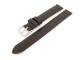 Uhrenarmband 12mm dunkelbraun Strau�-Pr�gung
