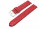 Uhrenarmband 18mm rot Strau�-Pr�gung