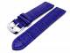 TOP: Uhrenarmband 18mm blau Alligator robust abgen�ht (Schlie�enansto� 18 mm)