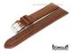 Uhrenarmband XL 18mm braun Schrumpfleder abgen�ht von Eichm�ller