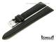 Uhrenarmband XL 20mm schwarz Schrumpfleder abgen�ht von Eichm�ller