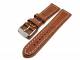 Uhrenarmband 24mm mittelbraun \