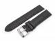 Uhrenarmband 24mm dunkelbraun Strau�-Pr�gung