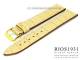 Uhrenarmband 19mm beige RIOS Louisiana Alligatorpr�gung helle Naht (Schlie�enansto� 16 mm)