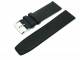 Uhrenarmband 26mm schwarz flach glatte Oberfl�che von Eichm�ller