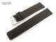 Uhrarmband 20mm dunkelbraun RIOS echt Lamm (Schlie�enansto� 18 mm)