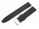 Uhrenarmband 16mm schwarz naturgeschrumpftes Oberleder