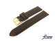 Uhrenarmband XS 20mm dunkelbraun Alligator-Pr�gung von Fluco