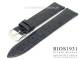Uhrarmband 20mm ozeanblau Krokopr�gung RIOS