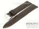 Uhrarmband 16mm dunkelbraun Krokopr�gung RIOS (Schlie�enansto� 14 mm)