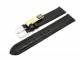 Uhrenarmband 18mm schwarz EULIT echt Eidechse (Schlie�enansto� 16 mm)