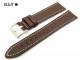 Uhrenarmband 20mm dunkelbraun EULIT \
