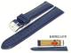 Uhrarmband 22mm dunkelblau \