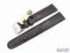 Uhrarmband 16mm schwarz RIOS echt Krokodil (Schlie�enansto� 14 mm)