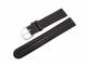 Uhrenarmband 20mm schwarz Doppelwulst von Eichm�ller