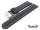Uhrenarmband 20mm dunkelblau wasserfest wei�e Naht von Eichm�ller
