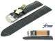 Uhrenarmband 20mm dunkelblau echt Louisiana Alligator von Fluco (Schlie�enansto� 18 mm)