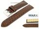 Uhrenarmband 18mm dunkelbraun von Herzog \