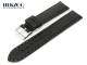 Uhrenarmband 22mm schwarz von Herzog \