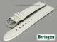 Uhrenarmband 18mm wei� Barington Lack-Leder gl�nzend