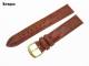Uhrenarmband 19mm goldbraun Barington echt Strau� (Bein)