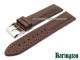 Uhrenarmband 18mm dunkelbraun Barington \