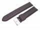 Uhrenarmband 20mm dunkelbraun echt Hirsch von Herzog \