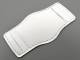Lederunterlage f�r Uhrenarmb�nder aus Leder 20-24mm wei� abgen�ht